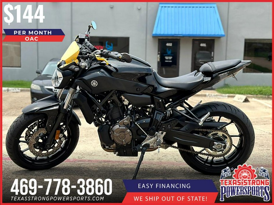 2016 Yamaha FZ 07