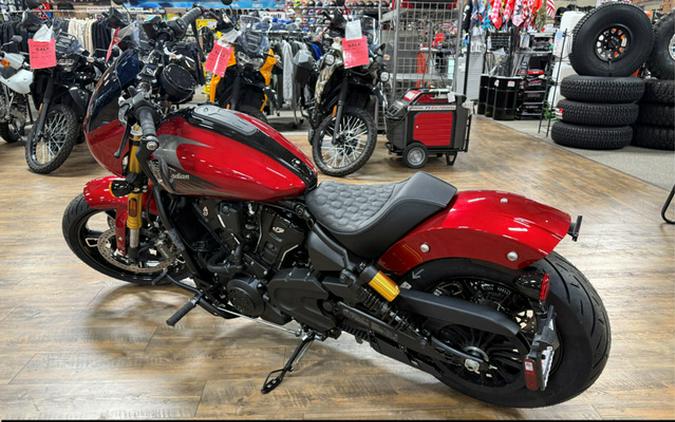 2026 Indian 101 Scout Sunset Red Metallic