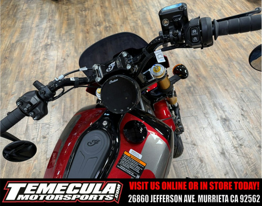 2026 Indian 101 Scout Sunset Red Metallic