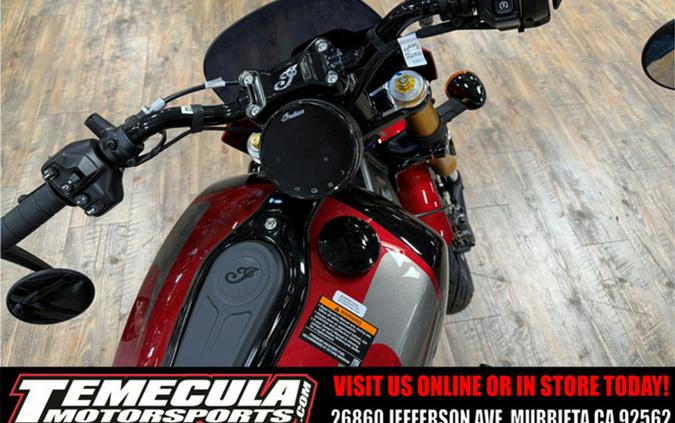 2026 Indian 101 Scout Sunset Red Metallic