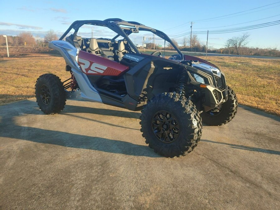 2024 Can-Am® Maverick X3 RS Turbo Fiery Red & Hyper Silver