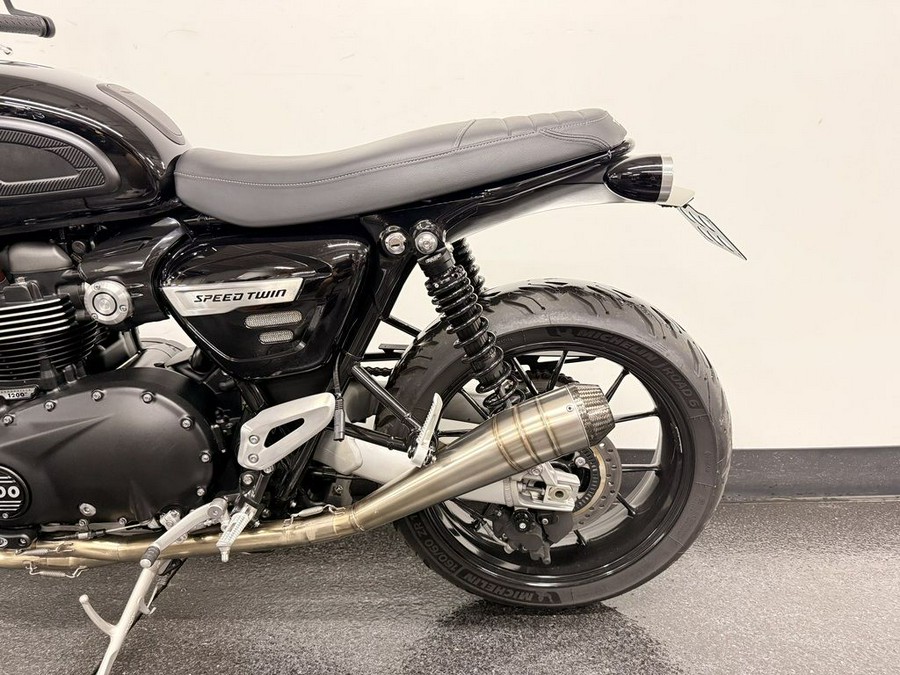 2023 Triumph Speed Twin 1200 Jet Black