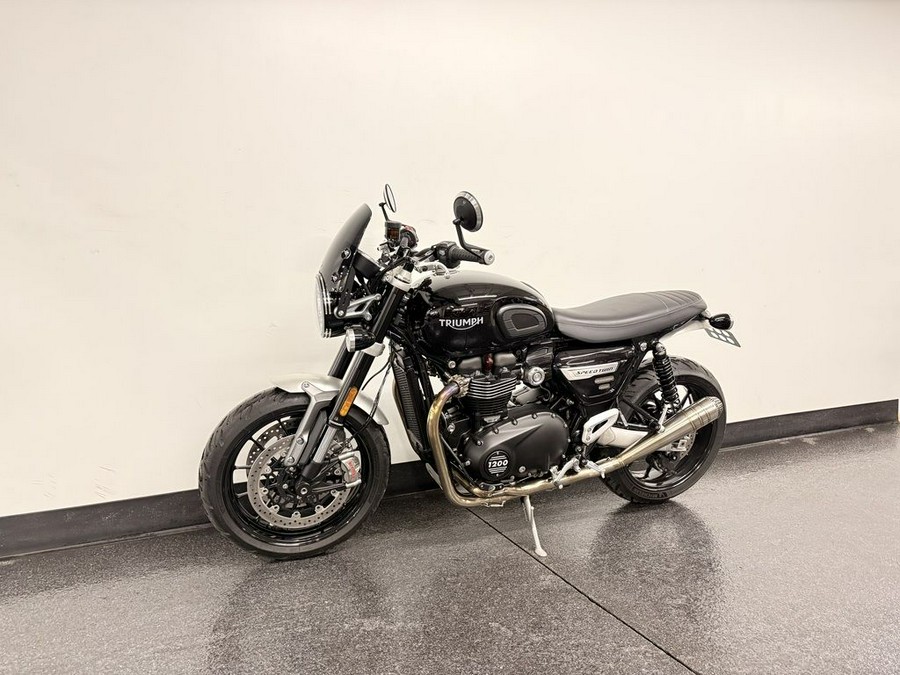 2023 Triumph Speed Twin 1200 Jet Black