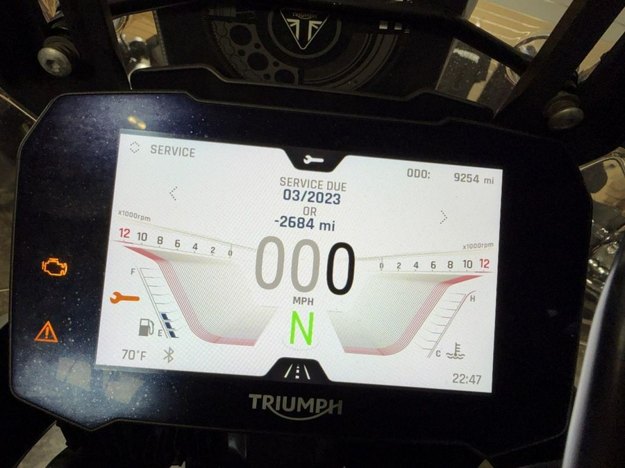 2022 Triumph Tiger 900 Rally Pro Sapphire Black