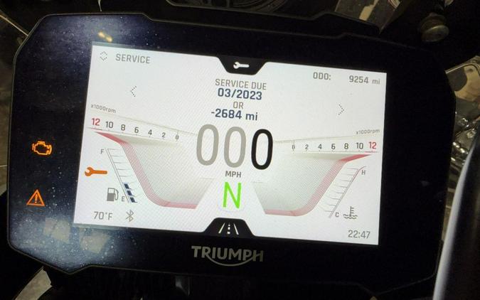 2022 Triumph Tiger 900 Rally Pro Sapphire Black