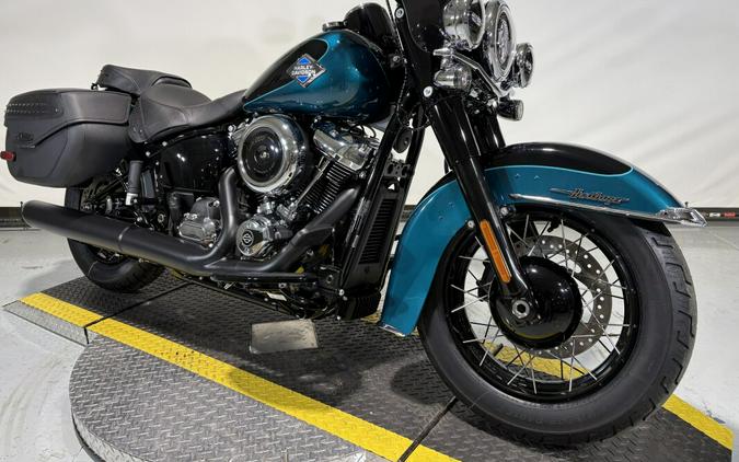2026 Harley-Davidson® Heritage Classic Teal Thunder / Vivid Black w/Laced Wheels