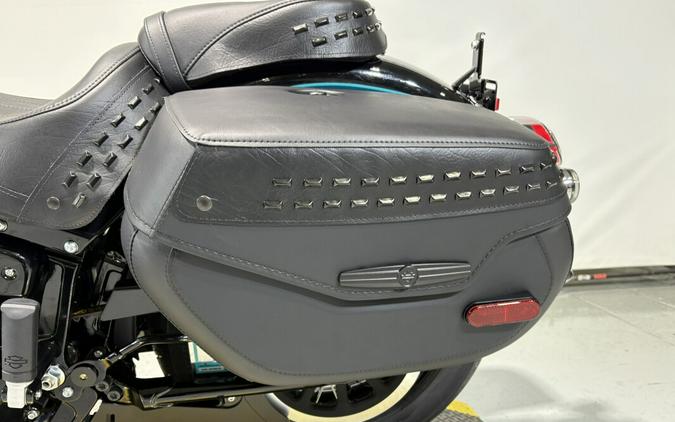 2026 Harley-Davidson® Heritage Classic Teal Thunder / Vivid Black w/Laced Wheels