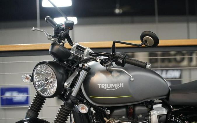 2023 Triumph Speed Twin 900 Matte Silver Ice