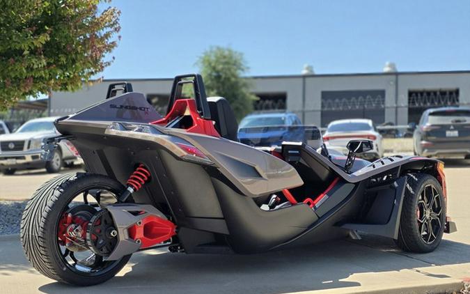 2026 Polaris Slingshot R Autodrive Radiant Gray With Indy Red Pearl