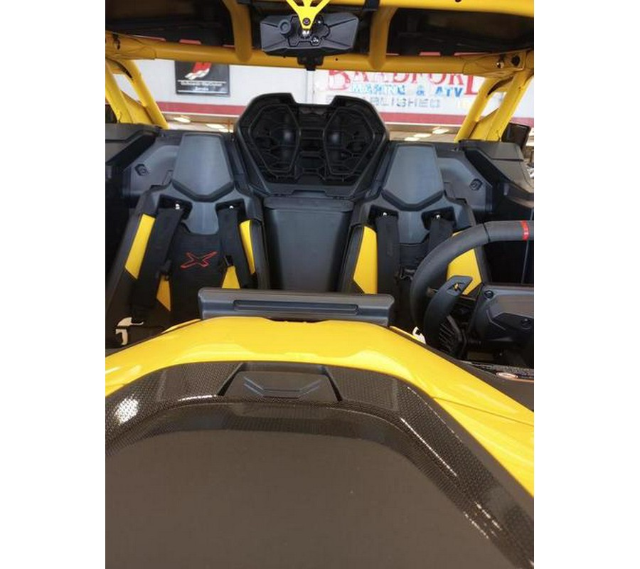 2024 Can-Am® Maverick R X RS Carbon Black & Neo Yellow