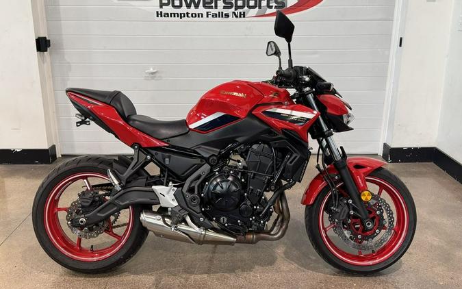 2022 Kawasaki Z650 50th Anniversary