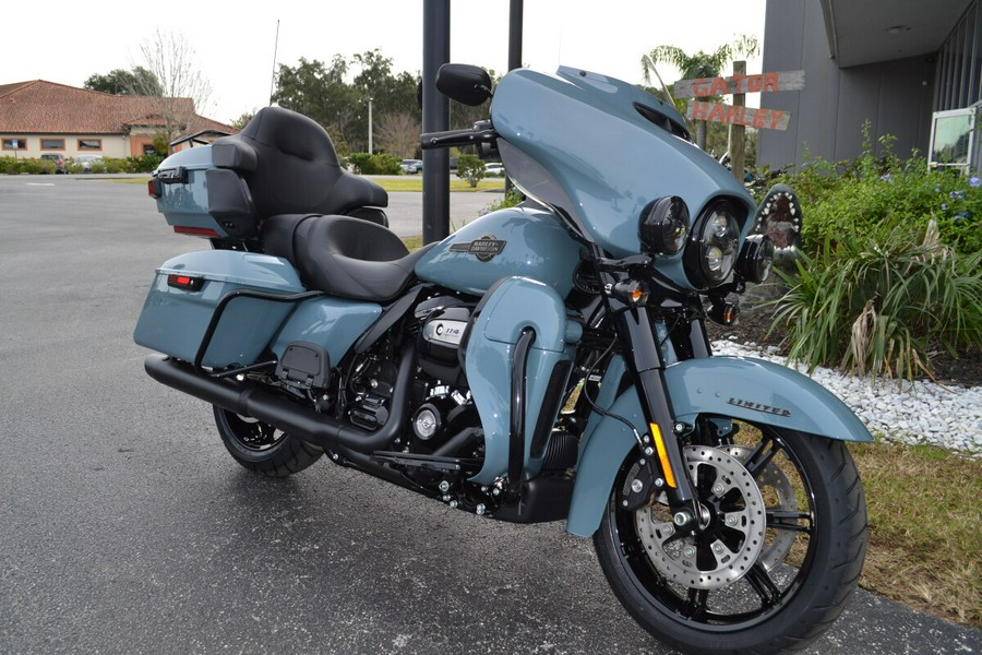 2024 Harley-Davidson Ultra Limited Sharkskin Blue – Black Finish - FLHTK