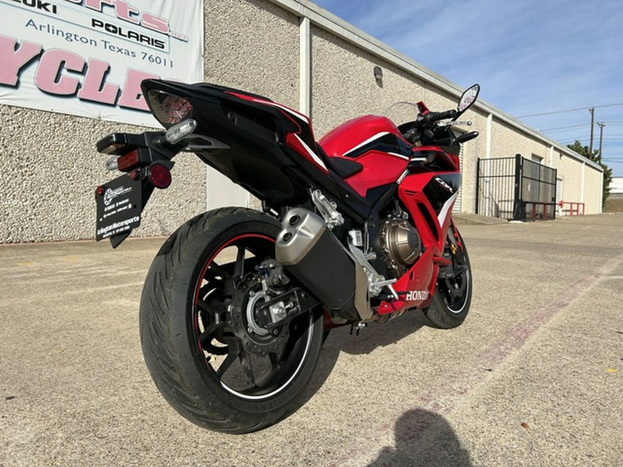 2023 Honda CBR500R