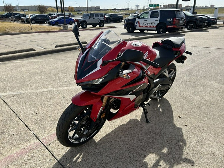 2023 Honda CBR500R