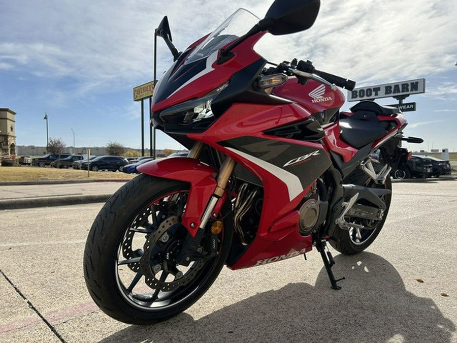 2023 Honda CBR500R