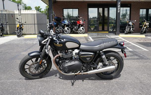 2022 Triumph Street Twin Goldline Base