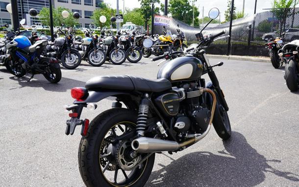 2022 Triumph Street Twin Goldline Base