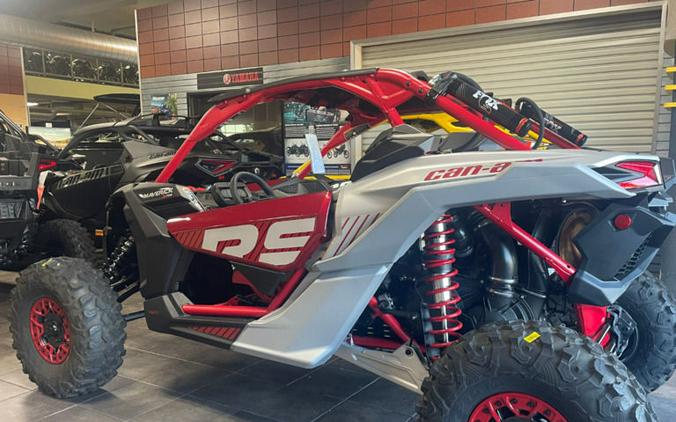 2024 Can-Am® Maverick X3 X rs Turbo RR with Smart-Shox Fiery Red & Hyper Silver