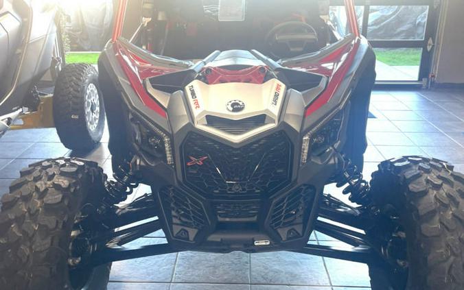 2024 Can-Am® Maverick X3 X rs Turbo RR with Smart-Shox Fiery Red & Hyper Silver