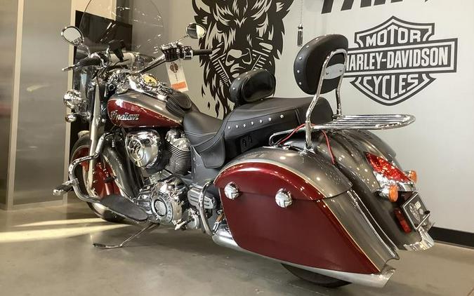 2019 Indian Motorcycle® Springfield® Steel Gray / Burgundy Metallic