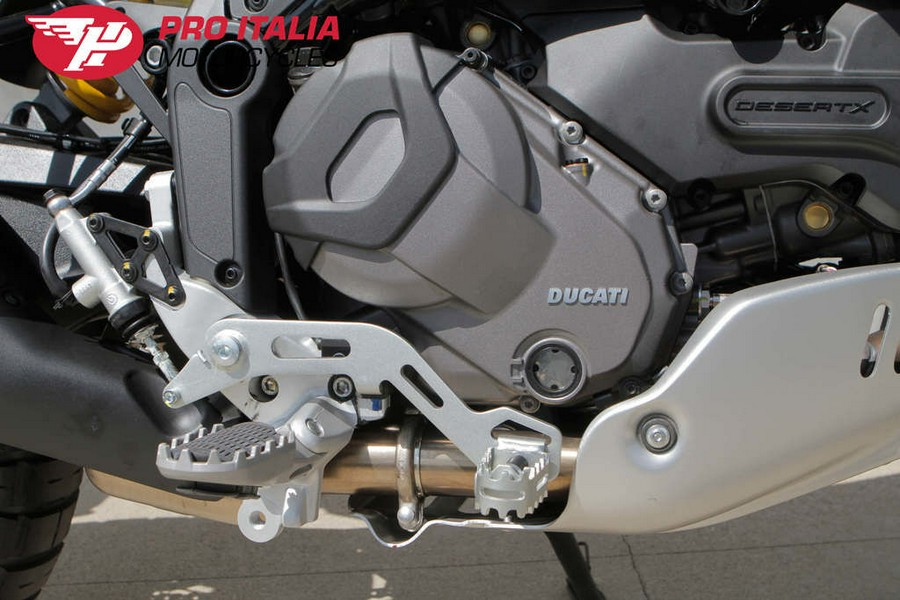 2023 Ducati DesertX Star White Silk