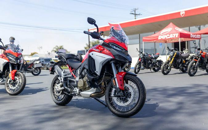 2024 Ducati Multistrada V4 S Travel & Radar Spoked Wheels Red