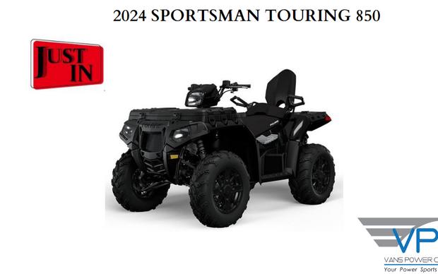 2024 Polaris Industries SPORTSMAN TOURING 850 - ONYX BLACK Base