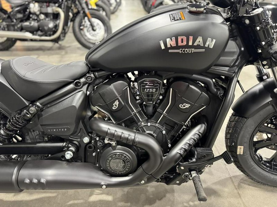 2025 Indian Motorcycle® Scout® Bobber Limited Black Smoke