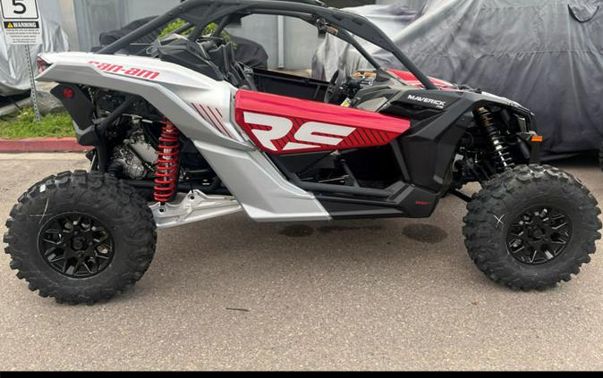 2024 Can-Am® Maverick X3 RS Turbo Fiery Red & Hyper Silver