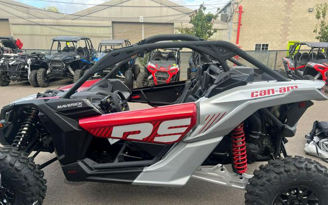 2024 Can-Am® Maverick X3 RS Turbo Fiery Red & Hyper Silver