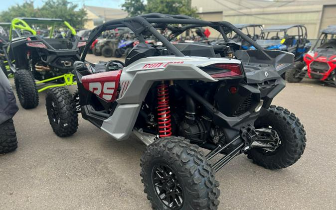 2024 Can-Am® Maverick X3 RS Turbo Fiery Red & Hyper Silver