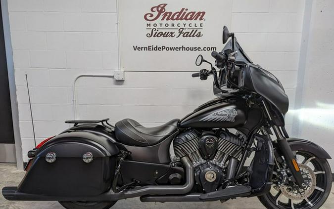 2018 Indian Chieftain Dark Horse ABS Thunder Black Smoke
