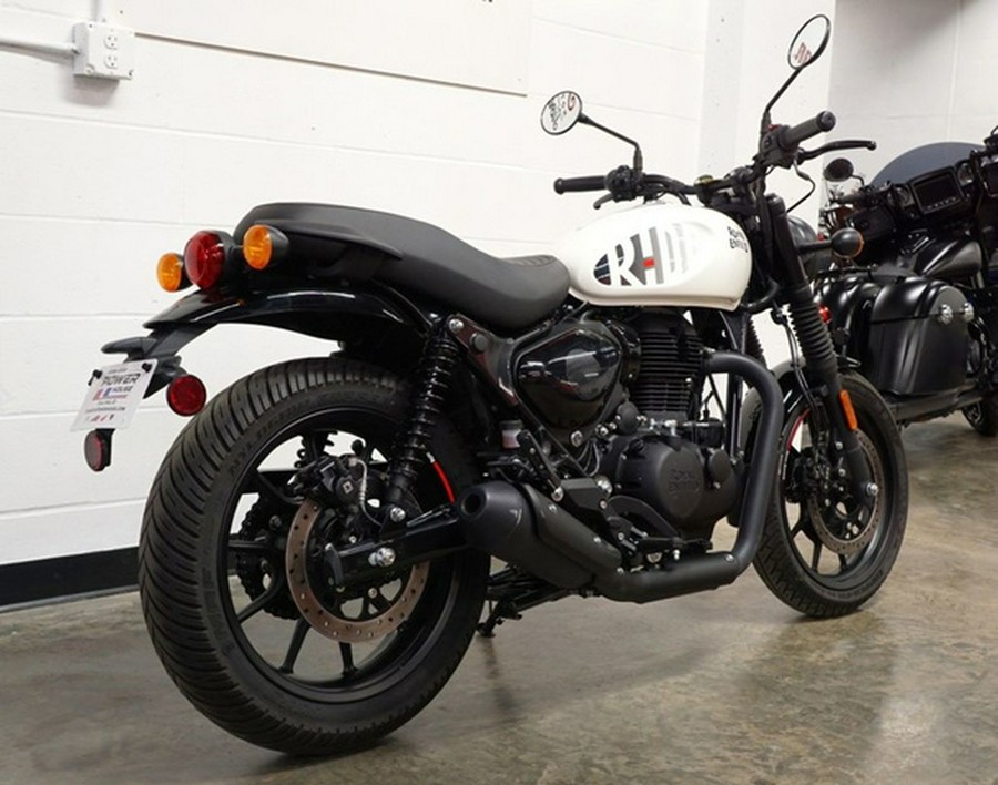 2023 Royal Enfield Hunter 350 Dapper White