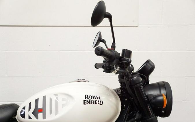 2023 Royal Enfield Hunter 350 Dapper White