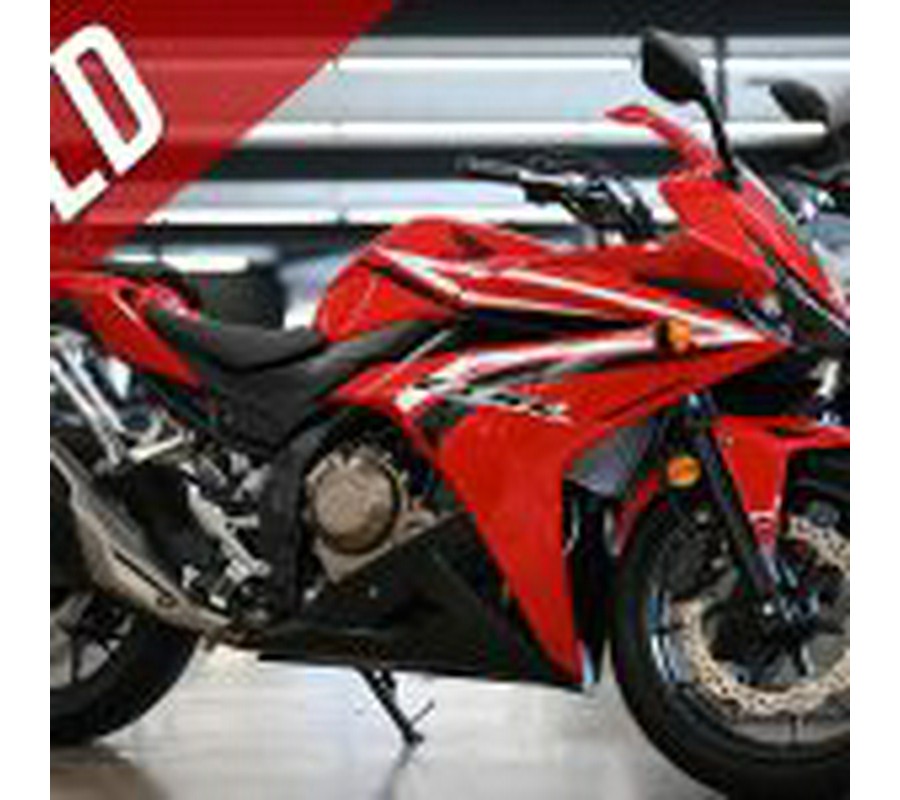 2016 Honda CBR500R