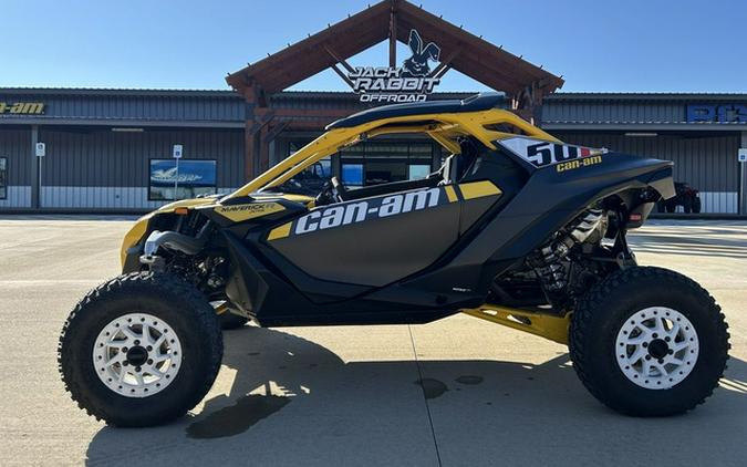 2024 Can-Am Maverick R X RS Carbon Black & Neo Yellow