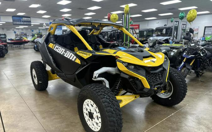 2024 Can-Am Maverick R X RS Carbon Black & Neo Yellow