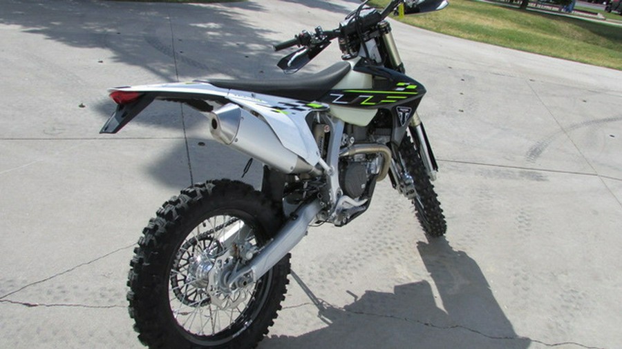 2026 Triumph TF 450-E Jet Black/Pure White