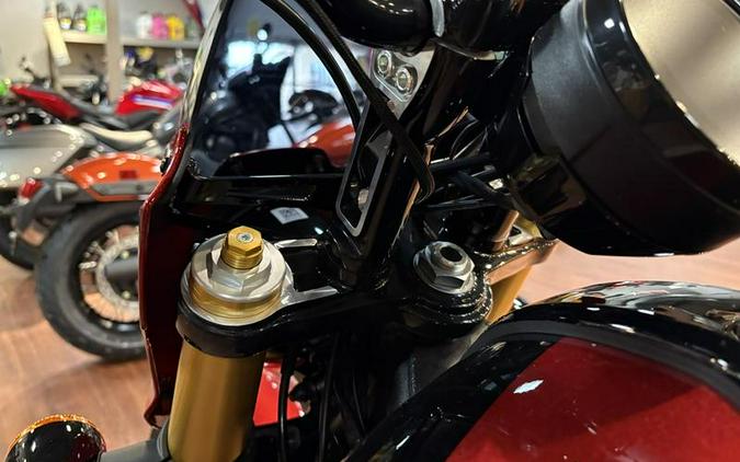 2025 Indian Motorcycle® 101 Scout® Sunset Red Metallic with Graphics