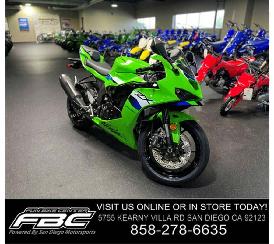 2026 Kawasaki Ninja ZX-6R ABS ABS