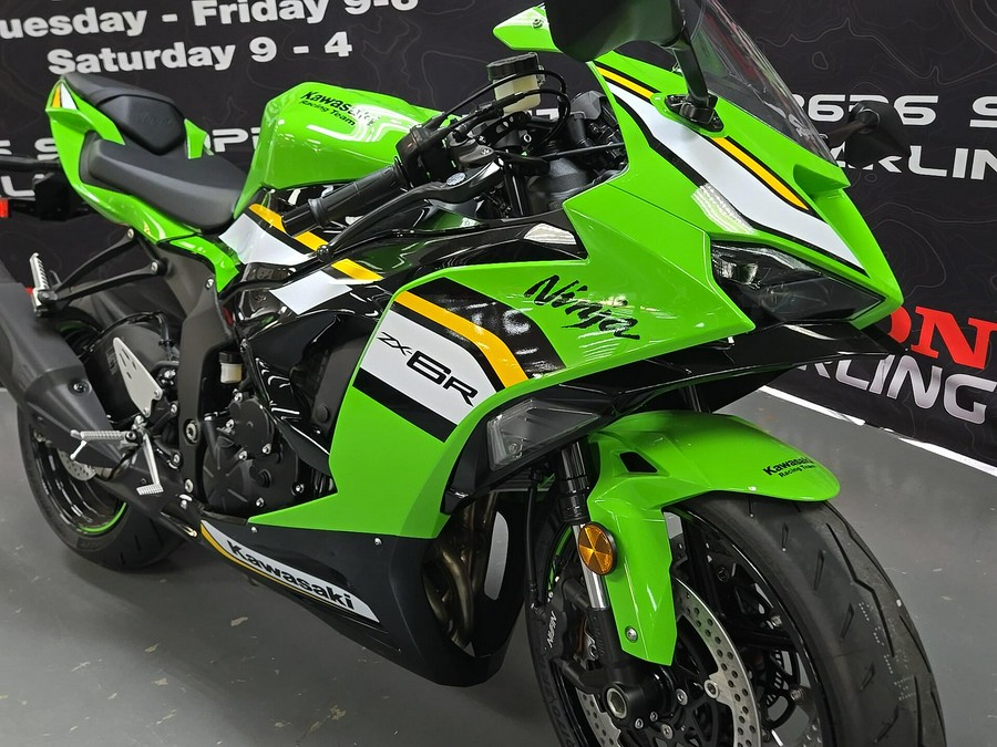 2025 Kawasaki Ninja ZX6R KRT Edition Base