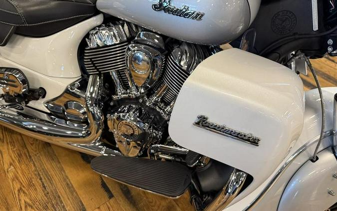 2018 Indian Motorcycle® Roadmaster® ABS Pearl White over Star Silver