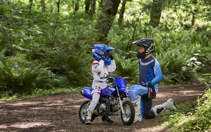 2027 Yamaha TT-R50E Team Yamaha Blue - 022700