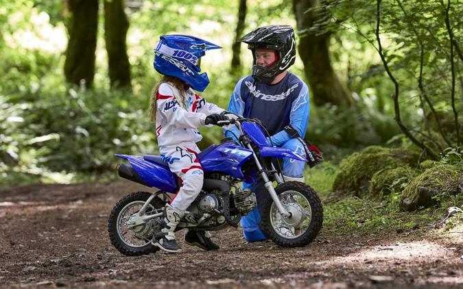 2027 Yamaha TT-R50E Team Yamaha Blue - 022700
