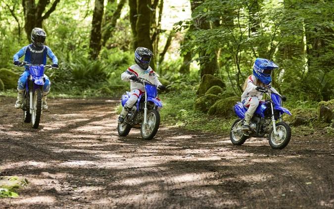 2027 Yamaha TT-R50E Team Yamaha Blue - 022700