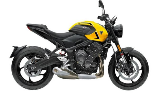 2026 Triumph Trident 660 Cosmic Yellow