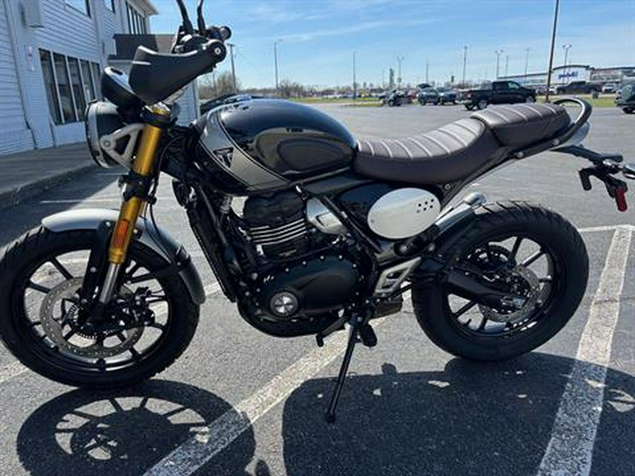 2025 Triumph Scrambler 400 X