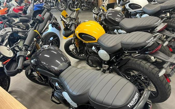 2026 Triumph Scrambler 400 XC Racing Yellow