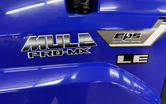 2024 Kawasaki Mule PRO-MX LE