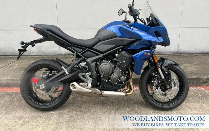 2023 Triumph Tiger Sport 660 Lucerne Blue / Sapphire Black